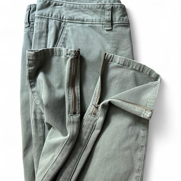 Vineyard Vines Sage Green Ankle Pants Women’s Sz 12 Ankle Zipper Preppy Coastal - Picture 6 of 8